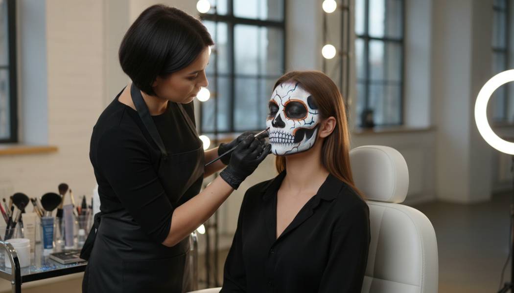 Dịch Vụ Vẽ Mặt Halloween Tại Quận 6. Ảnh 1
